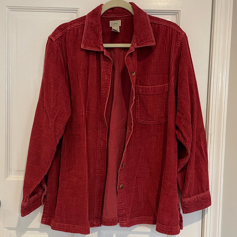 Moving Sale! Women’s L.L. Bean Corduroy Shirt/Jacket